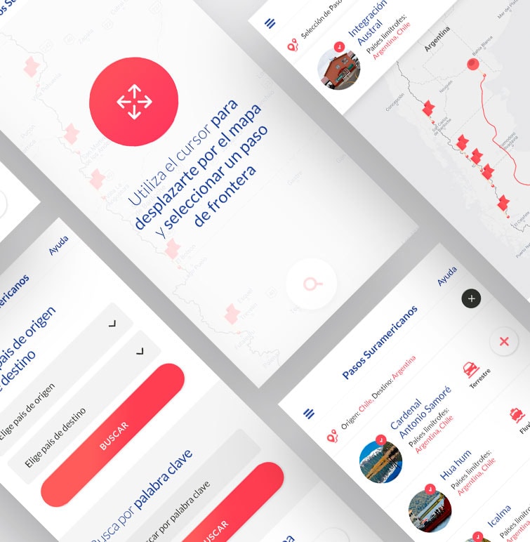 Pasos Suramericanos Cards Oblique